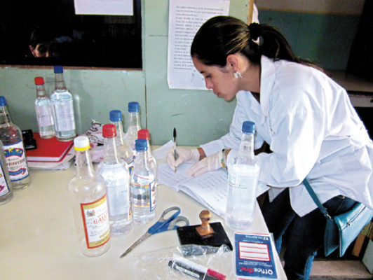 OPS supervisa situación de los pacientes intoxicados en zona central de Honduras