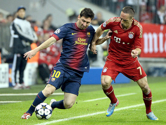 Las mejores fotos del Bayern y Barça