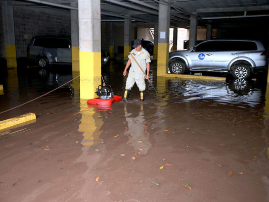 Los estragos que dejó la tormenta en Tegucigalpa y Comayagüela