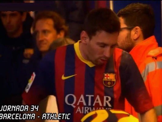 Messi volvió a vomitar y preocupa al Barça