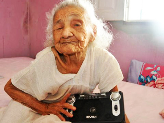 Virgen a los 116 años