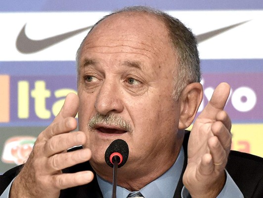 Scolari revela la lista de 23 convocados de Brasil