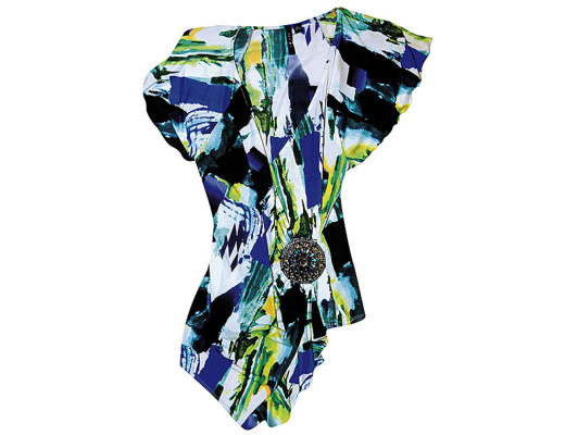 El rayonismo sigue pintando la moda