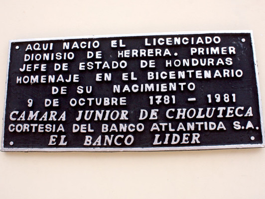 Iglesias y arquitectura colonia de Choluteca