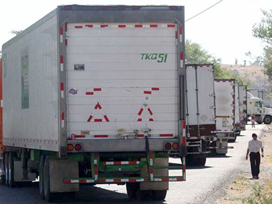 Tomada frontera Honduras entre El Salvador