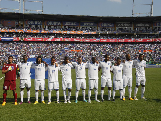 Fotos del camino y clasificación de Honduras a Brasil 2014