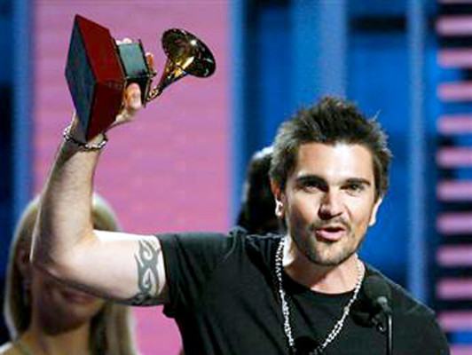 David Bisbal, Juanes y Prince Royce en Latin Grammy