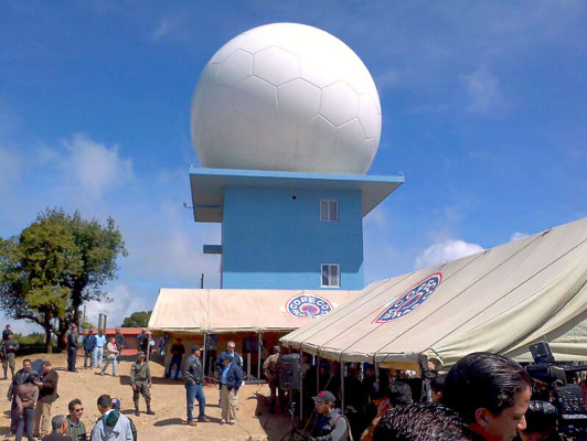 Honduras inaugura primer radar meteorológico