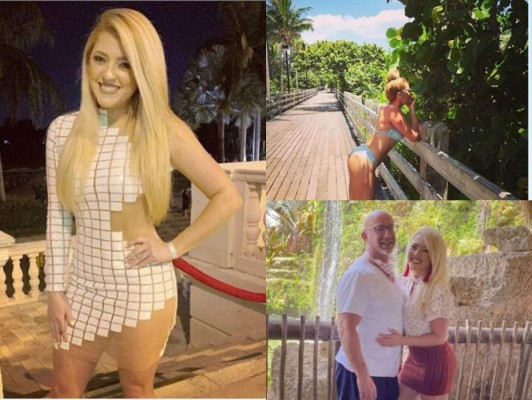 Rubia y fitness: la sexy transformación de la hondureña Debbie Bertrand