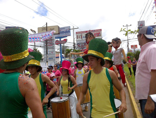 Marcha para crear conciencia en Tegucigalpa
