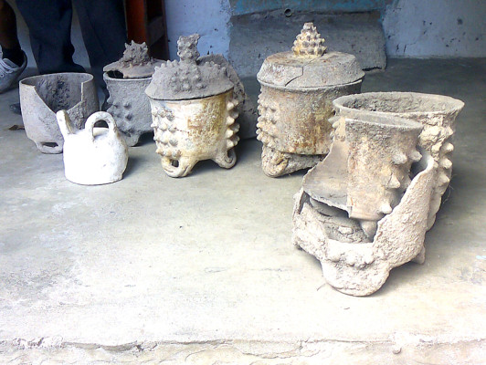 Impresionante hallazgo de vasijas lencas en Comayagua