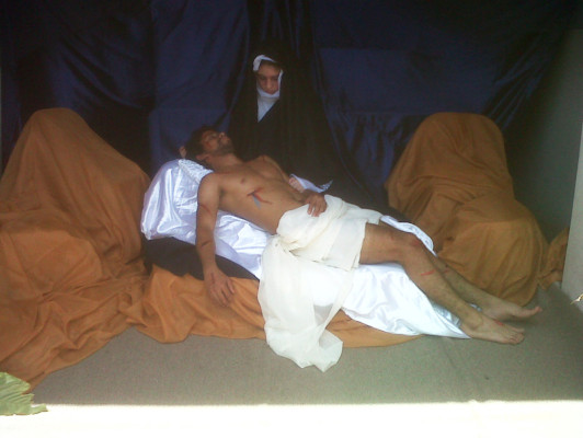 Muestras de fe adornan las calles de Comayagua