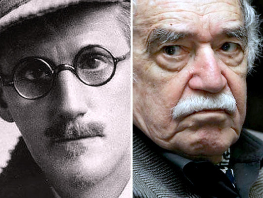 Los libros 'imposibles' de García Márquez y Joyce