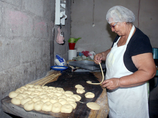 Exquisito pan artesanal que se cocina en la zona sur de Honduras