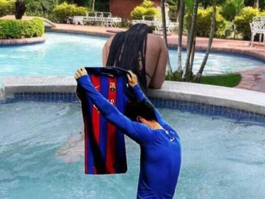Ni la celebración por los 500 goles de Lionel Messi se salva de los memes