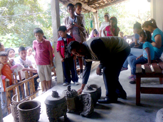 Impresionante hallazgo de vasijas lencas en Comayagua