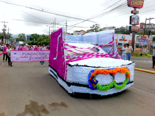 Marcha para crear conciencia en Tegucigalpa