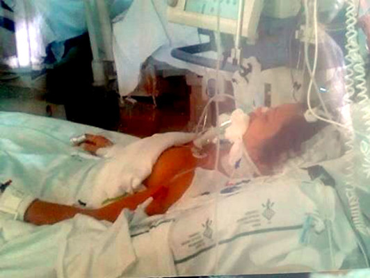 Hondureña urge atención médica en España