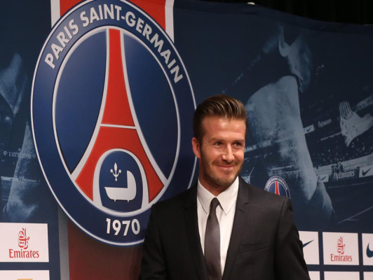 David Beckham ficha por el París Saint-Germain hasta final de temporada
