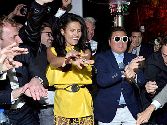 Falso Psy se coló en las fiestas de Cannes
