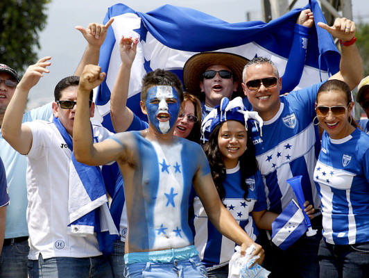 FOTOGALERÍA: El color del Honduras-México