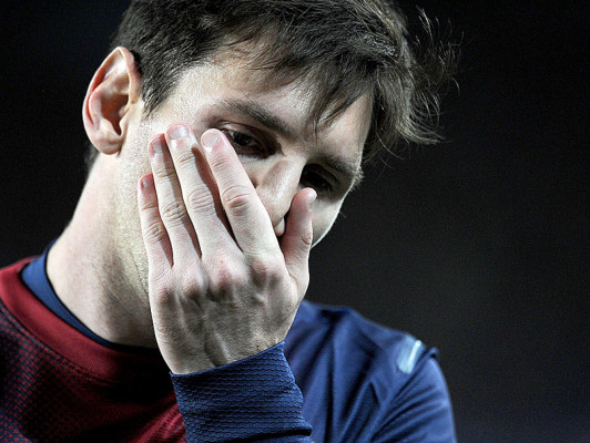 La nueva lesión de Lionel Messi inquieta al Barça