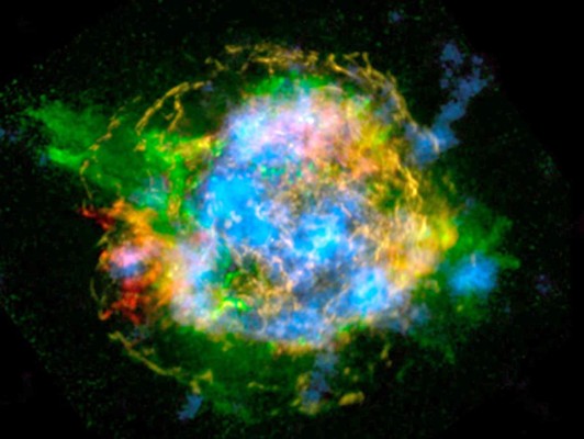 Astrónomos examinan el corazón de una estrella justo antes de su explosión