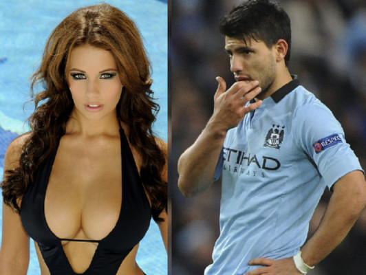 La sensual fanática del Kun Agüero