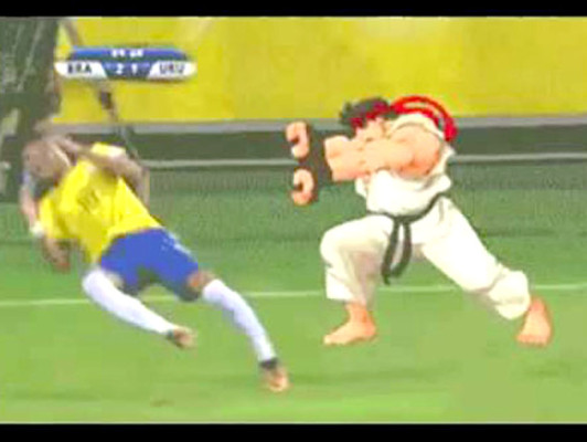 VIDEO: Parodian a Neymar con 'Street Fighter'