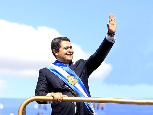 JOH juramentado como presidente