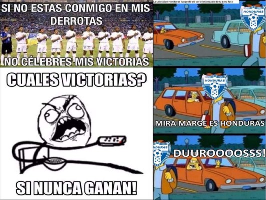 Pese a derrota, hondureños no pierden sentido del humor