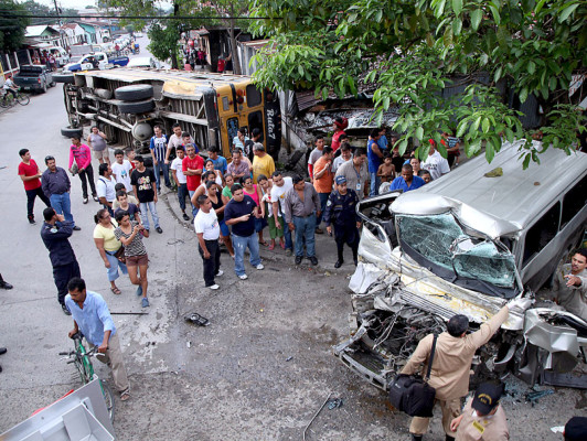 Honduras: más de 900 muertos en accidentes de tránsito en 2012
