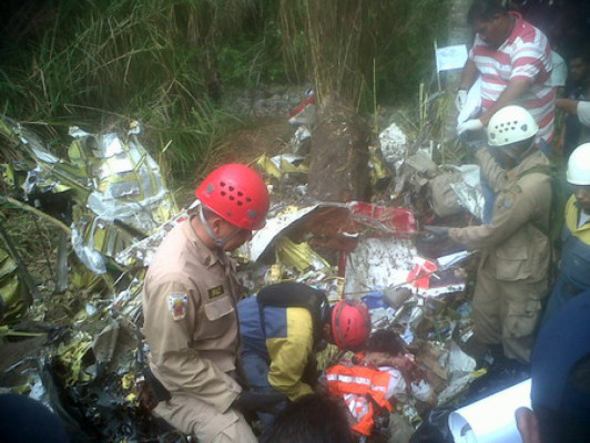 Se estrella avión de carga en región central de Honduras y mueren sus dos tripulantes