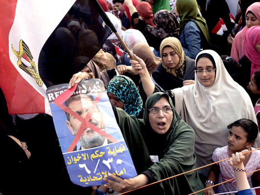 Ejército de Egipto derroca a presidente Mursi