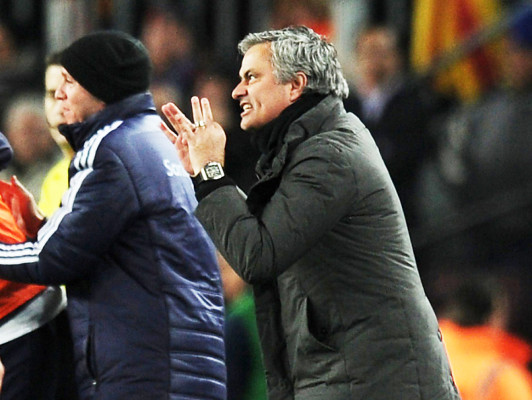 FOTOS: Mourinho festejó como nunca el triunfo ante el Barça