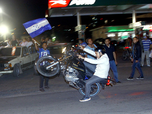 Honduras celebra a lo grande la clasificación