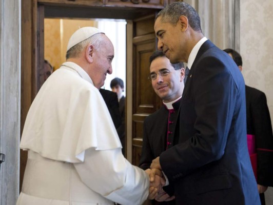 El papa Francisco y Obama se reúnen por primera vez