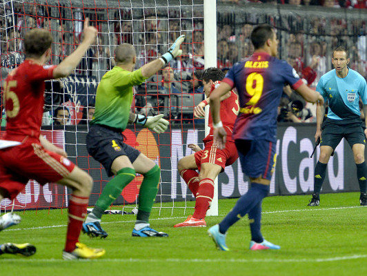 Video: El Bayern hizo añicos al Barça