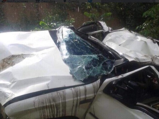 Cuatro muertos en accidente en el norte de Honduras