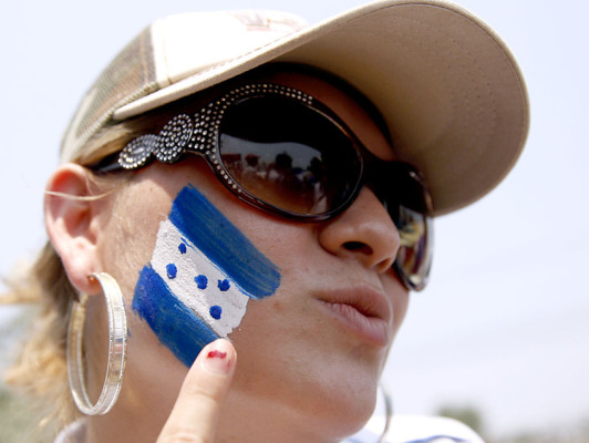 FOTOGALERÍA: El color del Honduras-México