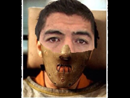 FOTOS: Las burlas por la mordida de Luis Suárez