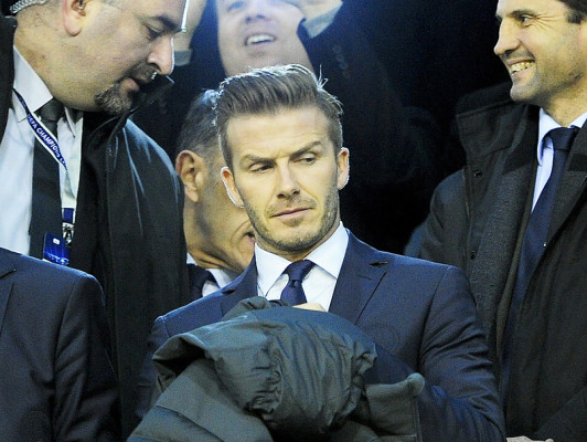 FOTOS: Beckham, el más mediático del PSG pese a no jugar