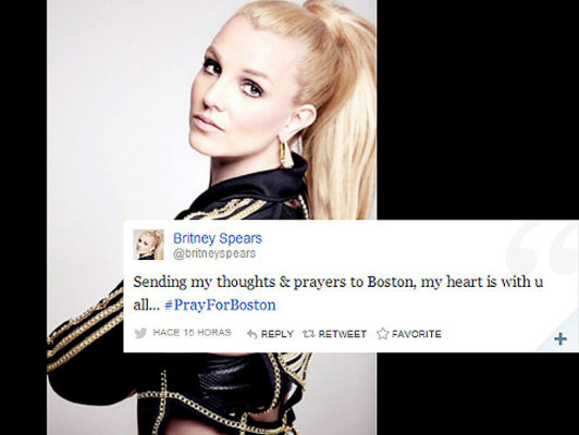 Famosos se pronuncian ante antentado en Boston