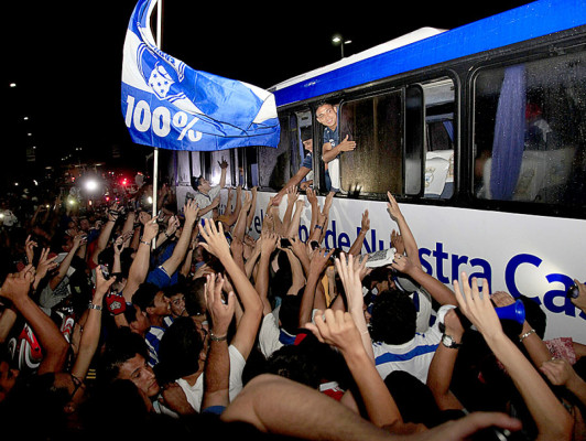 Como héroes reciben a Selección de Honduras
