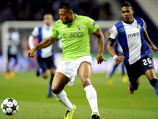 Porto derrota a un defensivo Málaga