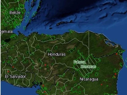 Se registran tres incendios en Honduras