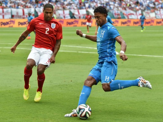 Honduras empata ante Inglaterra y llega con confianza a Brasil&nbsp;