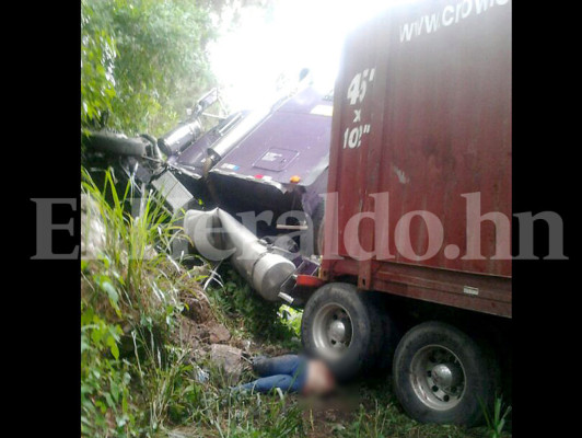 Fatal accidente en carretera al norte