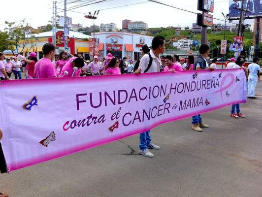 Marcha para crear conciencia en Tegucigalpa