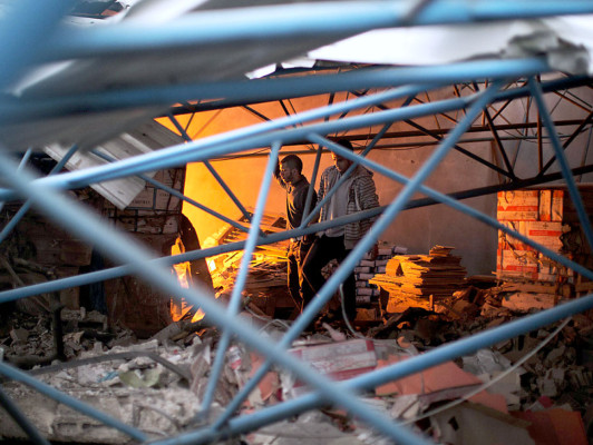 Israel continúa ataques contra Gaza, pero disminuyen cohetes